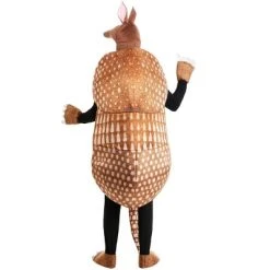HalloweenCostumes.com Large Men Adult Armadillo Costume, Black/Brown/Brown