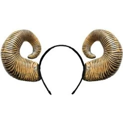 Underwraps Costumes Underwraps Brown Ram Horms Adult Costume Headband