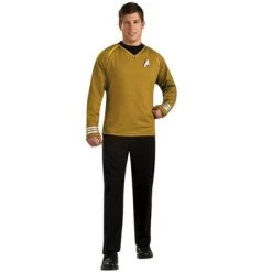 Rubie's Rubies Men's Star Trek Grand Heritage Captain Kirk Costume Shirt