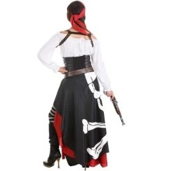 HalloweenCostumes.com Women's Pirate Flag Gypsy Costume -Adult Halloween Costumes Shop GUEST 0331dacc 8bc6 45c3 8a1b 6ddbb1037c5c