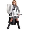 HalloweenCostumes.com Woman's Sword & Shield, Gray