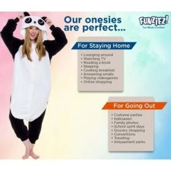 FUNZIEZ! - Panda Adult Unisex Novelty Union Suit 10 FUNZIEZ! - Panda Adult Unisex Novelty Union Suit -Adult Halloween Costumes Shop GUEST 037f0bdd 9fe1 4bec 9c90 7b8d5de5f111