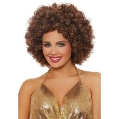 Dreamgirl Unisex Disco Wig -Adult Halloween Costumes Shop GUEST 039b79f2 7e6d 4968 84bb 4687734cceea