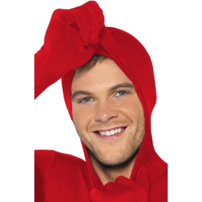 Smiffy's Smiffy Second Skin Suit Men's Costume (Red) 4 Smiffy's Smiffy Second Skin Suit Men's Costume (Red) - Image 2