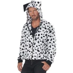 California Costumes Dalmatian Hoodie Adult Costume, Small/Medium