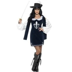 Smiffy's Smiffy Devious Musketeer Women's Costume -Adult Halloween Costumes Shop GUEST 06e9a803 c5ea 4bd4 b74b 9bb1941f370e 2