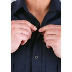 HalloweenCostumes.com Small Men Men's Adult Long Sleeve Police Shirt, Blue -Adult Halloween Costumes Shop GUEST 072e409b 078b 4981 a9aa a73a1d0160d9