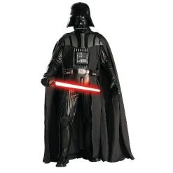 Rubie's Mens Supreme Darth Vader Costume - One Size Fits Most - Black