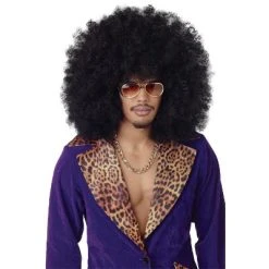 California Costumes Super Jumbo Afro Costume Wig - Black