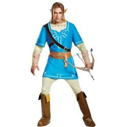 Disguise Mens Legend of Zelda Breath of the Wild Link Deluxe Costume - Medium - Multicolored