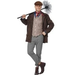 California Costumes Chimney Sweep Men's Plus Size Costume