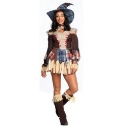 Charades Costumes Charades Women's Scarecrow Costume -Adult Halloween Costumes Shop GUEST 0d75aa1f 3968 4306 941b e607d475e646