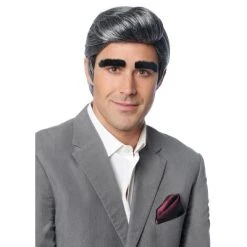 Franco Johnny Adult Wig w/Eyebrows (Grey) -Adult Halloween Costumes Shop GUEST 0d9a8335 f262 49b6 a8b3 789759716526 1