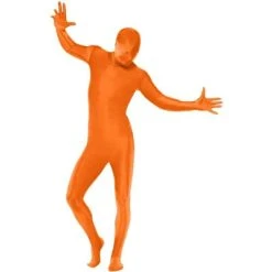 Smiffy's Smiffy Second Skin Suit Men's Costume (Orange) -Adult Halloween Costumes Shop GUEST 0f63ce4f 1a91 42c2 8de2 b5c364a5132d