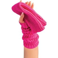 Forum Novelties 80's Arm Warmers (Neon Pink)