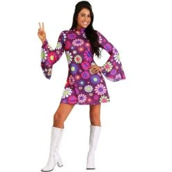 HalloweenCostumes.com Adult Groovy Flower Power Women's Costume -Adult Halloween Costumes Shop GUEST 10596523 f588 451a a9d1 f76bb3f4011e
