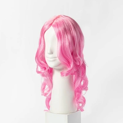 Hyde & EEK! Boutique Adult Pink Siren Halloween Costume Wig - Hyde & EEK! Boutique™ 3 Hyde & EEK! Boutique Adult Pink Siren Halloween Costume Wig - Hyde & EEK! Boutique™