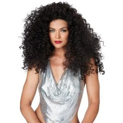 California Costumes Disco Diva Do Wig (Brunette)
