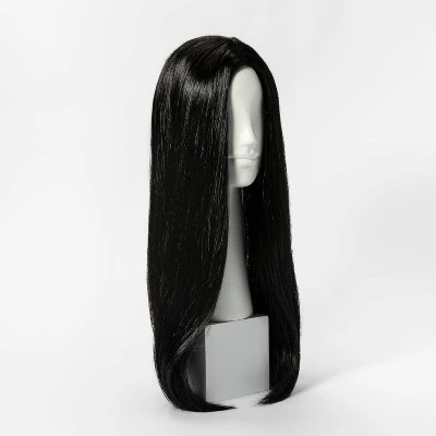 Hyde & EEK! Boutique Adult Long and Sleek Black Halloween Costume Wig - Hyde & EEK! Boutique™ 3 Hyde & EEK! Boutique Adult Long and Sleek Black Halloween Costume Wig - Hyde & EEK! Boutique™