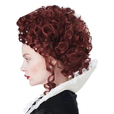 California Costumes Elizabethan Lady Adult Wig 4 California Costumes Elizabethan Lady Adult Wig - Image 2