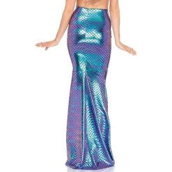 Leg Avenue Iridescent Scale Mermaid Skirt Women's Costume