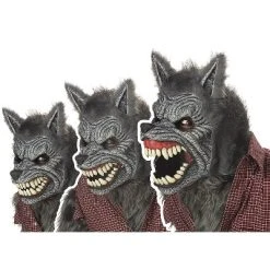 California Costumes Mens Tattered Shirt Werewolf Costume - Large - Gray