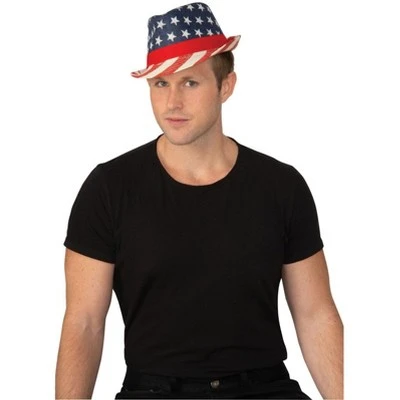 Rubie's Rubies Adult Patriotic Fedora One Size Fits Most 4 Rubie's Rubies Adult Patriotic Fedora One Size Fits Most - Image 2