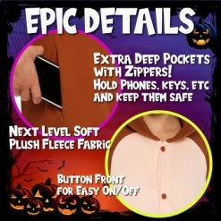 FUNZIEZ! - Chipmunk Adult Unisex Novelty Union Suit 10 FUNZIEZ! - Chipmunk Adult Unisex Novelty Union Suit -Adult Halloween Costumes Shop GUEST 1a9e8850 3bf1 4638 bd7e 70c3c5e80cec