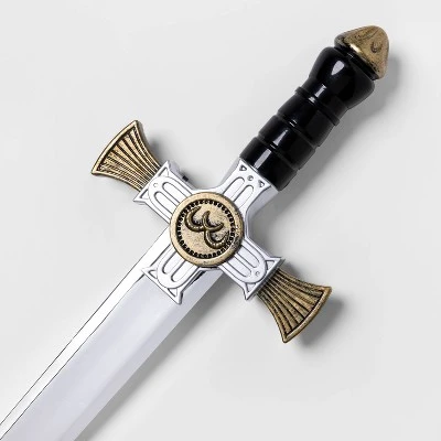 Hyde & EEK! Boutique Adult Knight Sword with Sound Halloween Costume Hand Held Prop - Hyde & EEK! Boutique™ 3 Hyde & EEK! Boutique Adult Knight Sword with Sound Halloween Costume Hand Held Prop - Hyde & EEK! Boutique™