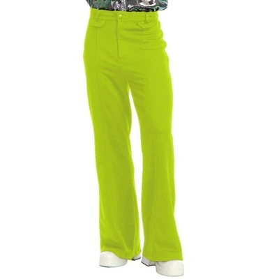 Charades Costumes Charades Men's Green Disco Pants 4 Charades Costumes Charades Men's Green Disco Pants - Image 2