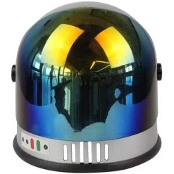 Underwraps Silver Space Helmet Adult Costume Accessory | One Size