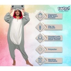 Funziez! Hammerhead Adult Unisex Novelty Union Suit 9 Funziez! Hammerhead Adult Unisex Novelty Union Suit -Adult Halloween Costumes Shop GUEST 1df6846b e4e9 45ef b8c0 3eb5557dd5d3