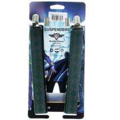 Toynk DC Comics The Joker Diamond Grey & Green Suspenders