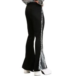 HalloweenCostumes.com Silver Sequin Men's Disco Pants
