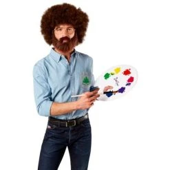 Bob Ross Bob Ross Adult Costume Top -Adult Halloween Costumes Shop GUEST 21deaaaa 0abf 4467 a8e3 127a34cc18b1