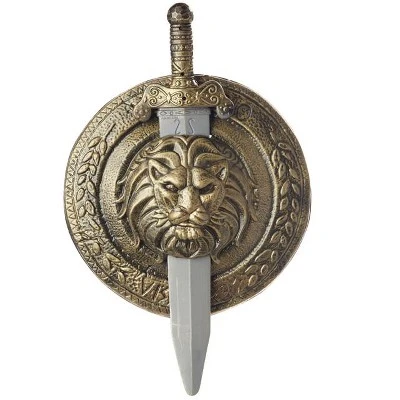 California Costumes Gladiator Combat Shield and Sword 4 California Costumes Gladiator Combat Shield and Sword - Image 2