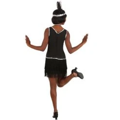 HalloweenCostumes.com Onyx Flapper Costume for Women