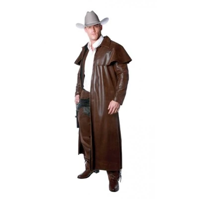 Underwraps Costumes Cowboy Adult Mens Costume Duster Coat 3 Underwraps Costumes Cowboy Adult Mens Costume Duster Coat