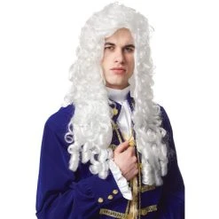 Franco Nobleman Wig (White) -Adult Halloween Costumes Shop GUEST 271c86b1 91c6 4ac7 b034 1cde1e26c18f 1