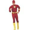 DC Comics Deluxe The Flash Adult Costume, Large