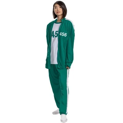 Squid Game Player 456 Track Suit Adult Costume 4 Squid Game Player 456 Track Suit Adult Costume - Image 2