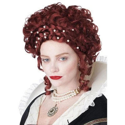 California Costumes Elizabethan Lady Adult Wig 5 California Costumes Elizabethan Lady Adult Wig - Image 3