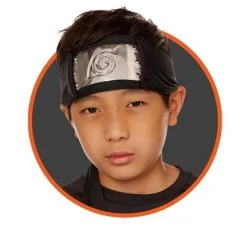 Naruto Black/Hidden Leaf Headband -Adult Halloween Costumes Shop GUEST 2d63996f 5d1b 4464 8710 00964fa38b95