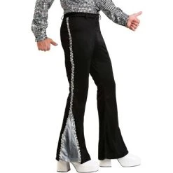 HalloweenCostumes.com Plus Size Men's Silver Sequin Disco Pants -Adult Halloween Costumes Shop GUEST 2e353fca d41a 418f b7af a076916a6d27