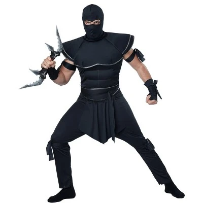 California Costumes Stealth Ninja Men's Costume 4 California Costumes Stealth Ninja Men's Costume - Image 2