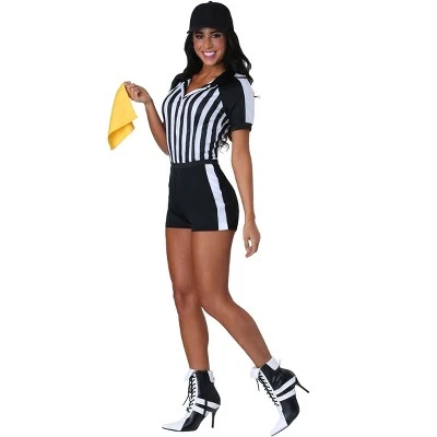 HalloweenCostumes.com Racy Referee Costume for Women 12 HalloweenCostumes.com Racy Referee Costume for Women - Image 10