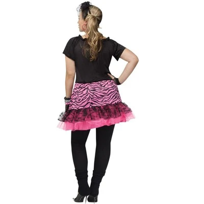 Fun World 80's Pop Party Women's Plus Size Costume, Plus Size 3 Fun World 80's Pop Party Women's Plus Size Costume, Plus Size