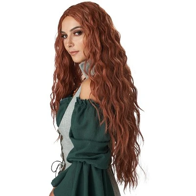 California Costumes Renaissance Maiden Adult Wig (Auburn) 4 California Costumes Renaissance Maiden Adult Wig (Auburn) - Image 2