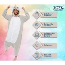 FUNZIEZ! - Elephant Adult Unisex Novelty Union Suit -Adult Halloween Costumes Shop GUEST 369a23fa 2480 4d38 8b38 1b5f408e0756