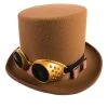 Forum Novelties Steampunk Top Hat and Goggles (Brown) -Adult Halloween Costumes Shop GUEST 36e08a96 30f6 46e9 b97c 258fd1622fcc